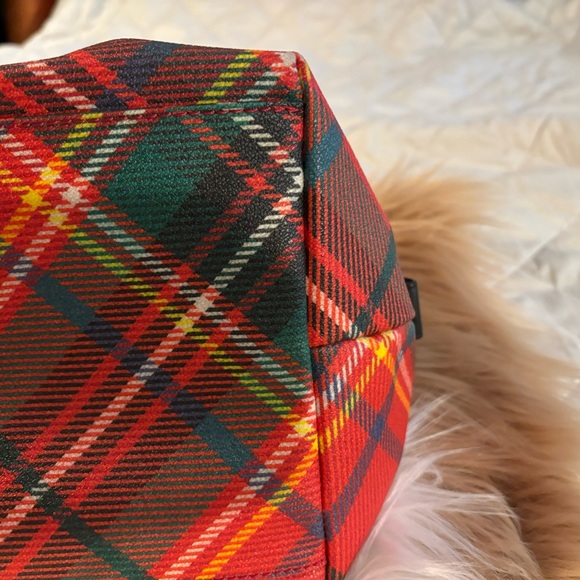 DOONEY AND BURKE RED PLAID BAG. - Picture 8 of 13